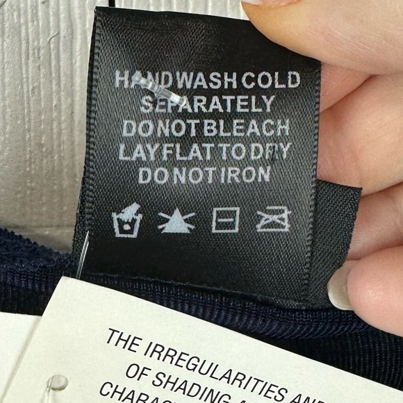 CitiKnits Petite Navy and Neon Green 3/4 Sleeve Jacket - Picture 12 of 13